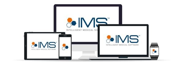 IMS on shown multiple different screens from iPad, tablet, watch, phone and desktop