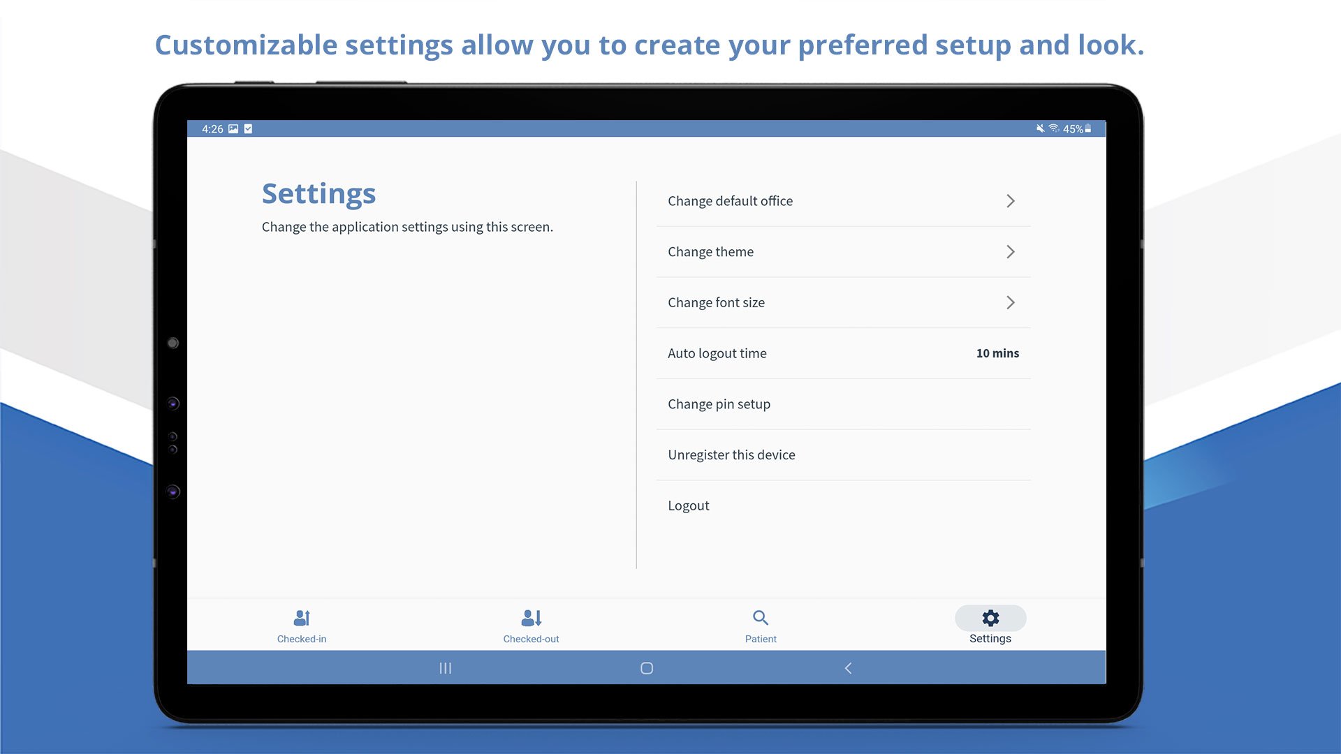 free patient form signing mobile app