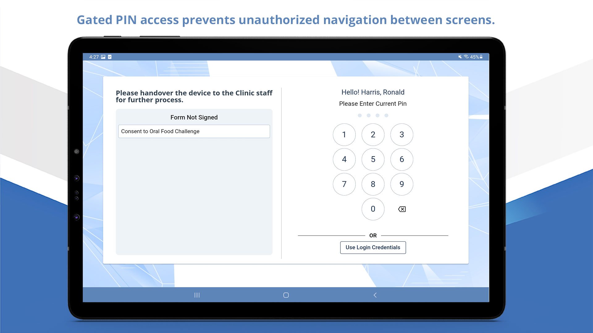 hipaa compliant patient form signing app