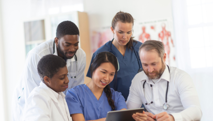 A Care Team Planning out How They Are Switching EHRs