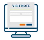 Visit Note Icon