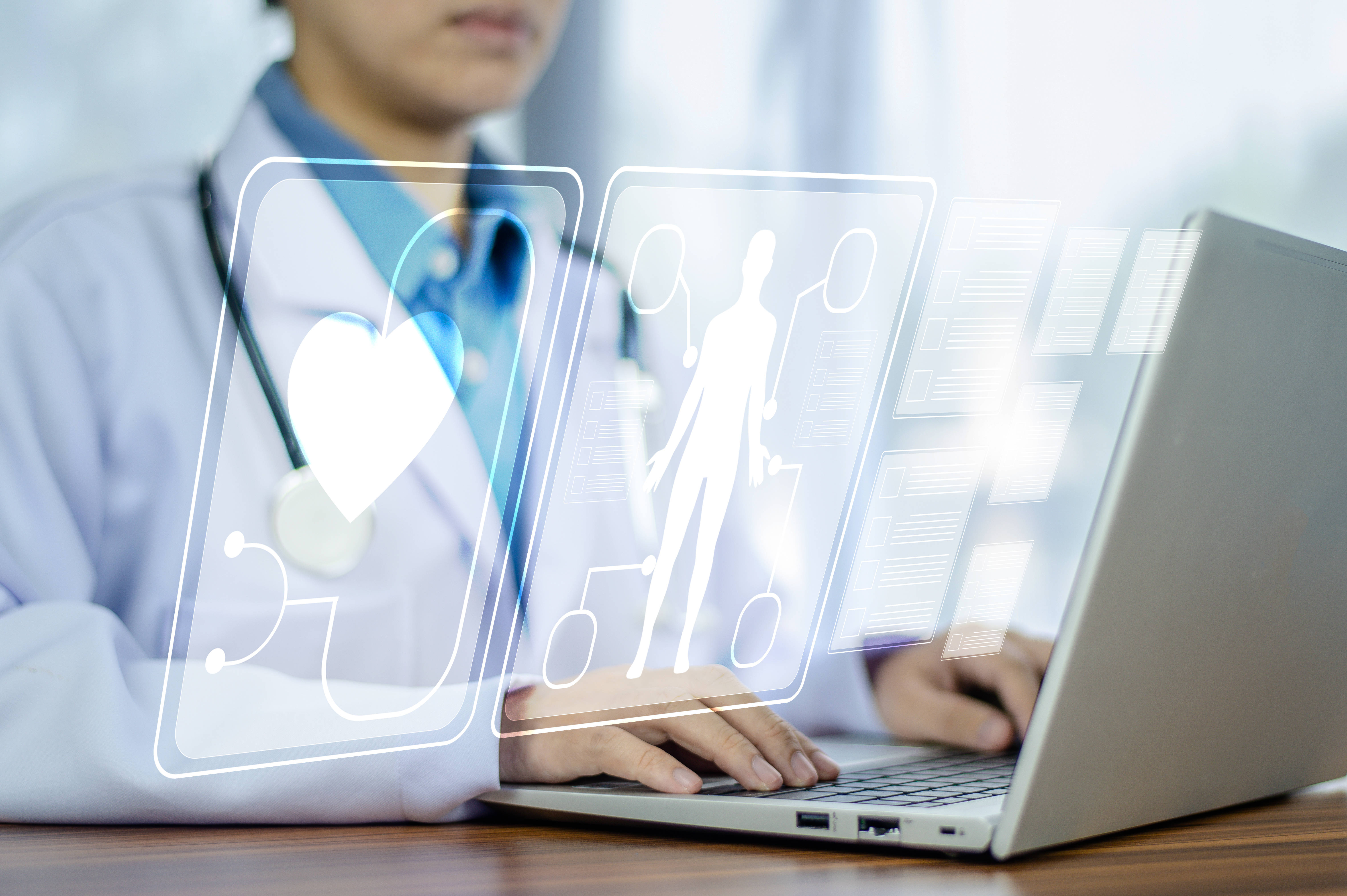 Integrated EHR system in use for new healthcare data blocking rules