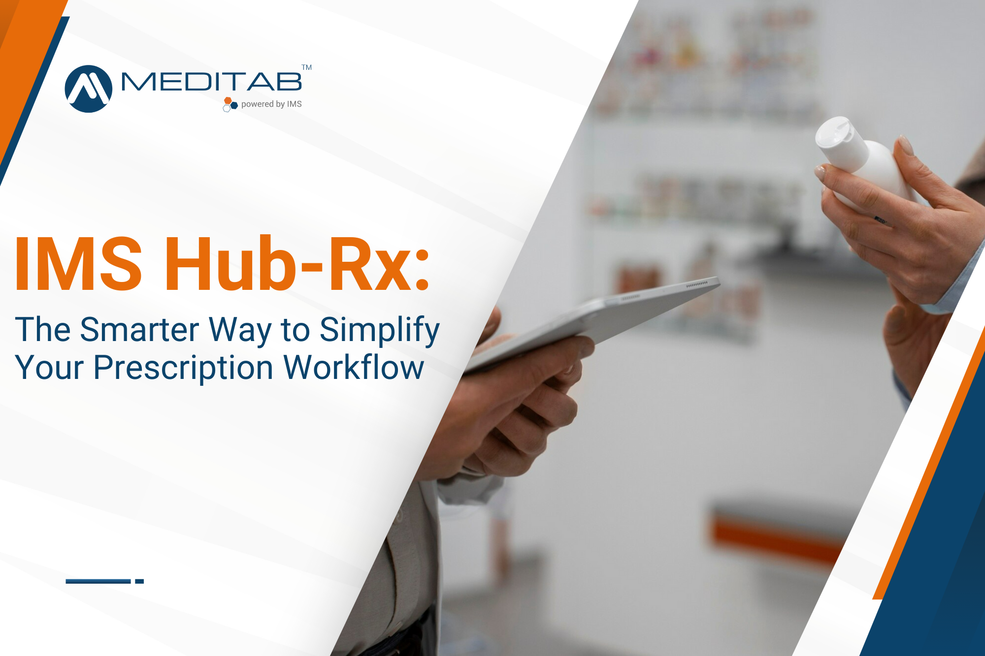A doctor uses online medication prescription software to refill a patient’s meds. 