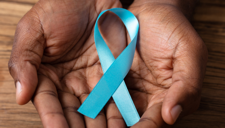A Cervical Cancer Awareness Ribbon