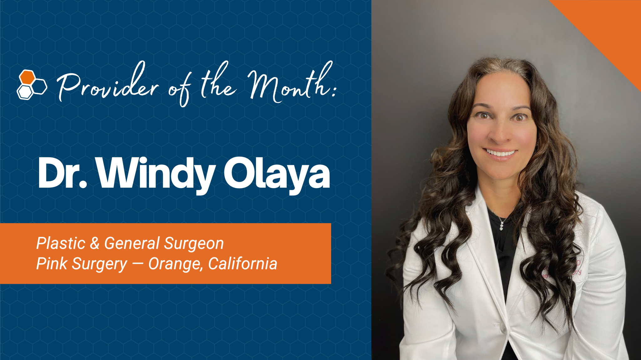dr. windy olaya pink surgery provider of the month