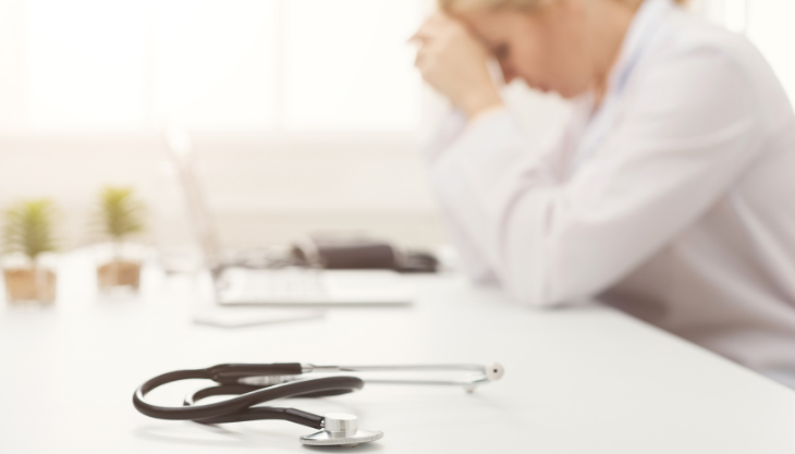 A doctor grappling with the major changes in the medical industry